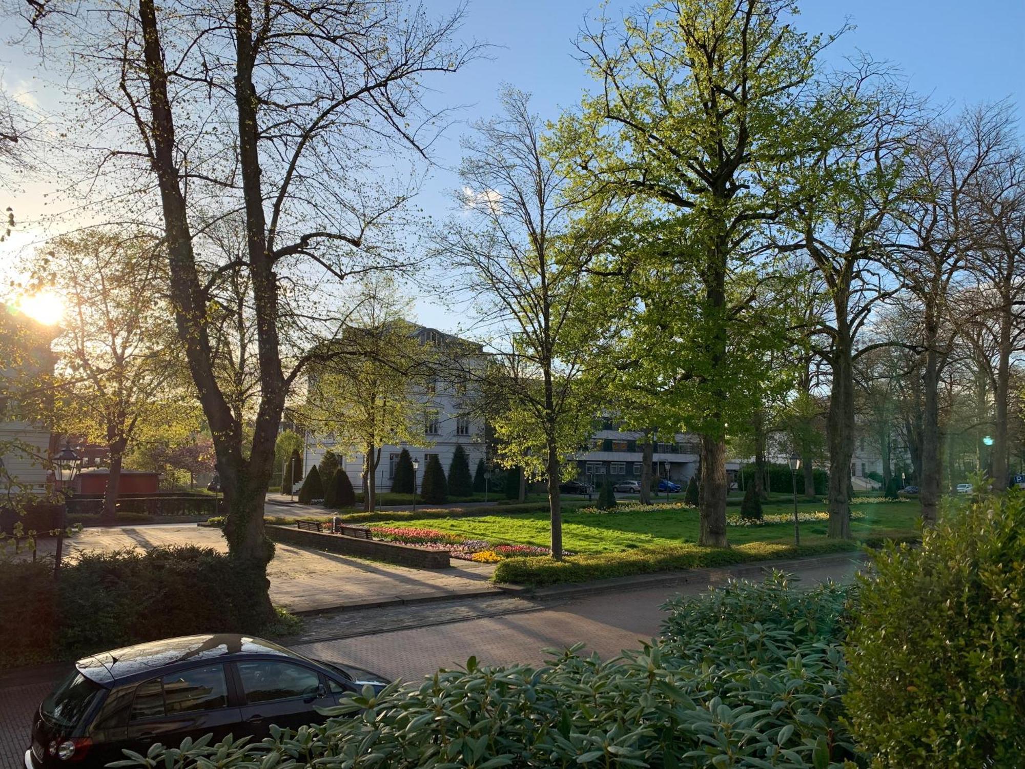 Stilvolle Stadtoase, 116 Qm, Parkblick, Wassernah, Parkplatz Wilhelmshaven Luaran gambar